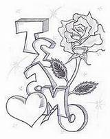 Gangster Amo Te Drawing Drawings Coloring Graffiti Pages Easy Letters Lettering Chicano Cute Desenhos Alphabet Tag Im Amor Para Popular sketch template