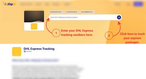 dhl express tracking guide  faqs
