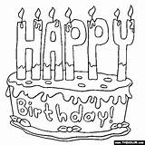 Coloring Pages Birthday Happy Kids Printable Related Posts sketch template