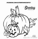 Scentsy Sheet sketch template