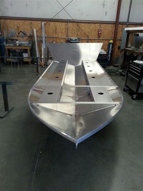 ft boat bottom  aluminum tig  welding work