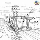 Thomas Diesel Friends Train Coloring Pages Misty Kids Rescue Island Sketch Color Drawing Engine Tank Journey Template Paintingvalley Cartoon Station sketch template