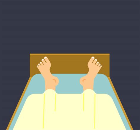 feet bed illustrations royalty free vector graphics and clip art istock