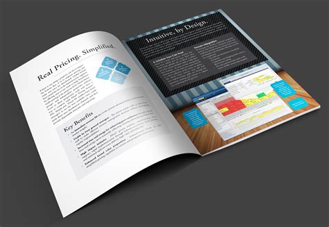 software product brochure design dustin marson freelance graphic designer