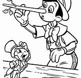 Pinocchio Coloring Pages Cricket Nose Printable Disney Jiminy Color Long Cartoons Book His Kids Getcolorings Christmas Colour Because Visit Print sketch template