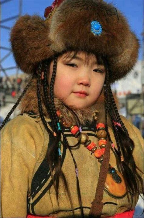 mongolian  princess precious children beautiful babies