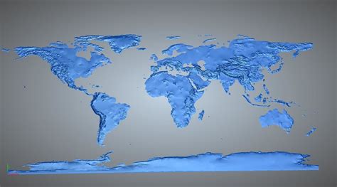 world map cad