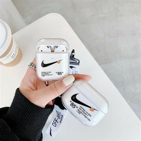 fast shipping hypebeast nike  white airpods silicone case etsy nike iphone cases airpod