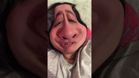 snapchat filter fun distorted face wide nose  cheeks voice changer fun times youtube