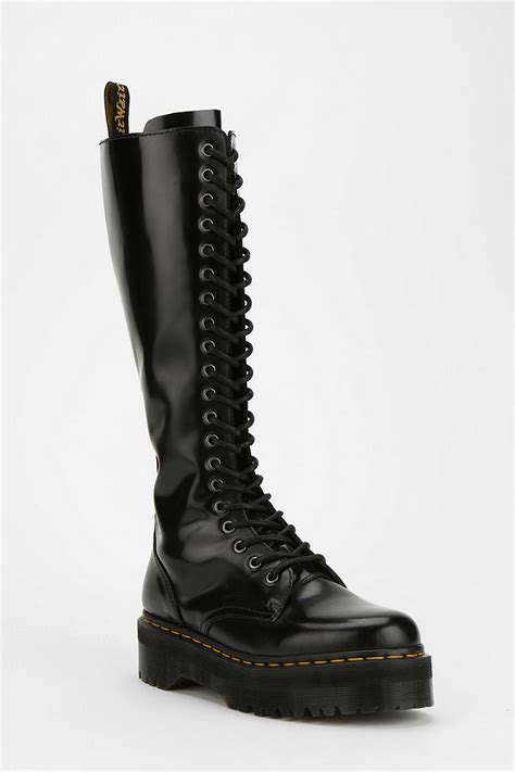 urban outfitters dr martens  uo eye platform boot  black lyst