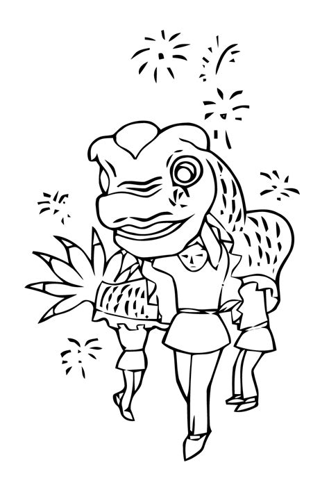 chinese  year coloring pages  kids chinese  year kids