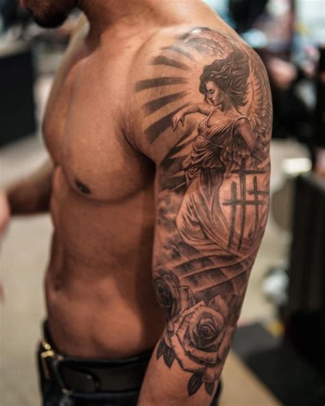 Pin By Dany Dany On Inked Half Sleeve Tattoos For Guys Mens Shoulder