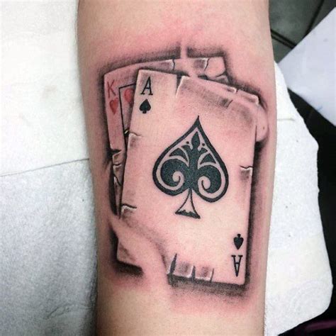 24 awesome ace of spades tattoos with powerful meanings tattooswin