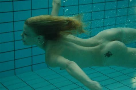 nude female underwater cartoons