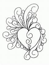 Quilling Intricate Corazones Quilting Patron Template Zentangle Bordados Bordar Clipzine sketch template