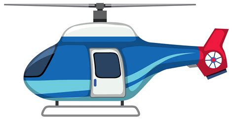 isolated helicopter  white background  vector art  vecteezy