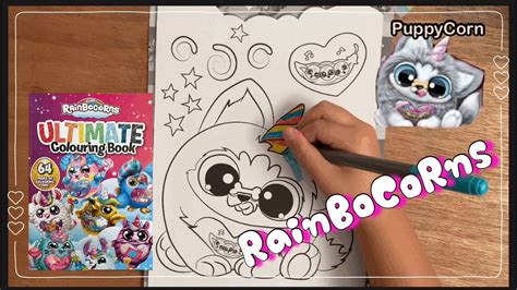 rainbocorns puppycorn coloring page