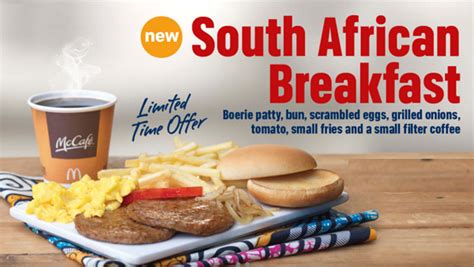 mcdonalds south african breakfast limited offer online