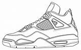 Jordan Air Drawing Coloring Shoe Jordans Nike Outline Shoes Sketch Template Force Pages Drawings Sketches Blank Templates Sneakers Clipart Retro sketch template