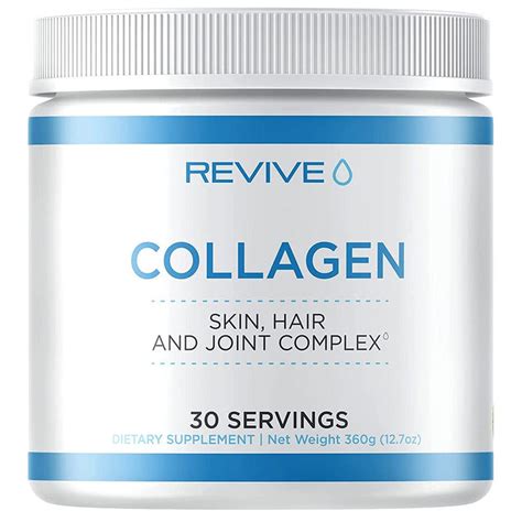 revive collagen powder  servings