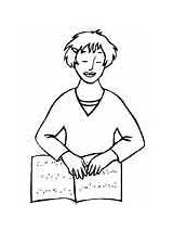 Coloring People Pages Disabilities Colorear Kids Printable Discapacitados Disability Para Personas Braille Needs Special Jobs Family Reading Color Discapacidad Las sketch template