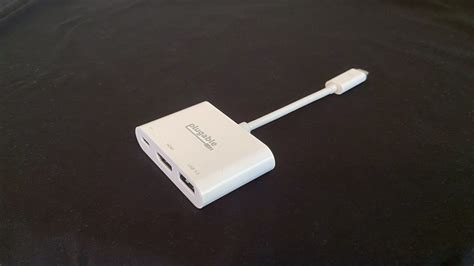 plugable usb  multiport adapter inexpensive    hub  mac  ipad