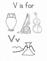 Coloring Letter Pages Violin Alphabet Twistynoodle Printable Color Print Letters Kids Numbers Getcolorings Comments Book sketch template