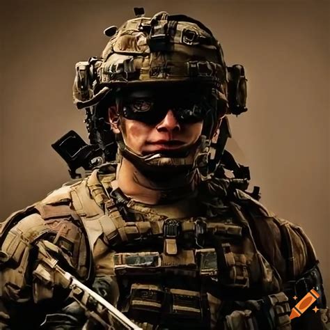 soldiers  tactical gear preparing   mission photo whit  operators faces cover  draws