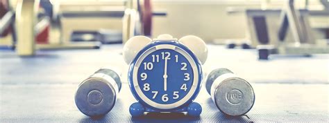 circadian rhythm determines best time of day to exercise