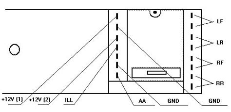 ford car radio stereo wiring diagram