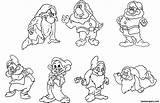 Coloring Pages Snow Printable Gif Dwarfs Seven Neocoloring Sieben Zwerge sketch template