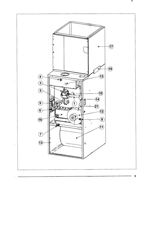 nordyne furnace parts model mrca sears partsdirect