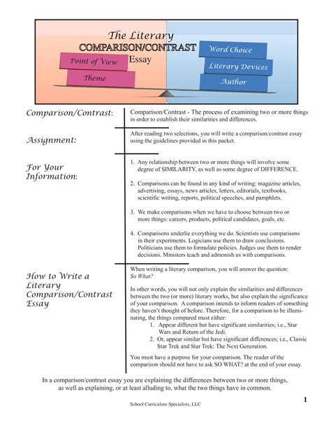 close  compare  contrast essay   write  compare