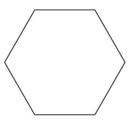 hexagon template   prairie point junction