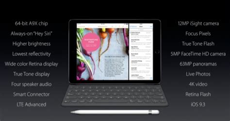 ipad pro announced features release date  availability