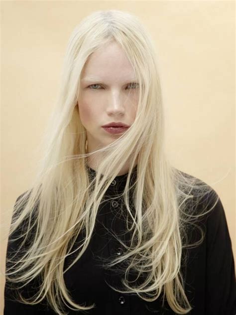 Nordic Blond Female Nordic Blonde Dyed Blonde Hair Beauty