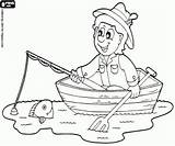 Pesca Bote Colorir Barco Desenhos Remos Malvorlagen Ausmalbilder Pescador Botes Recreativa Ruderboot Remo Angeln Fischer Deportes Peixe sketch template