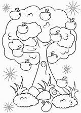 Apfelbaum Orchard Macieira Manzano Print Colorironline Desenho Farbtonseite Colorante Vectores sketch template