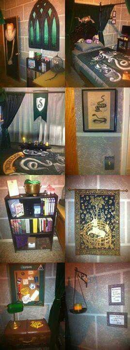 Slytherin Dorm Room I Want To Redo My Room Now Harry