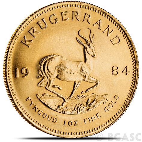 buy  oz gold krugerrand south african bullion coin brilliant