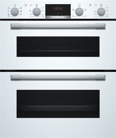 buy bosch serie  nbsbwb double built  electric oven white marks electrical