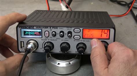 president walker ii cb radio part  features  functions youtube