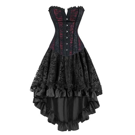 gothic burlesque steampunk corset dress overbust corsets and bustiers
