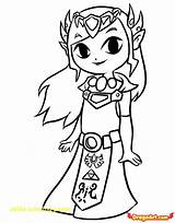 Zelda Coloring Pages Link Princess Toon Wind Rectangle Legend Drawing Characters Draw Game Preschoolers Color Colouring Printable Clipart Drawings Getcolorings sketch template
