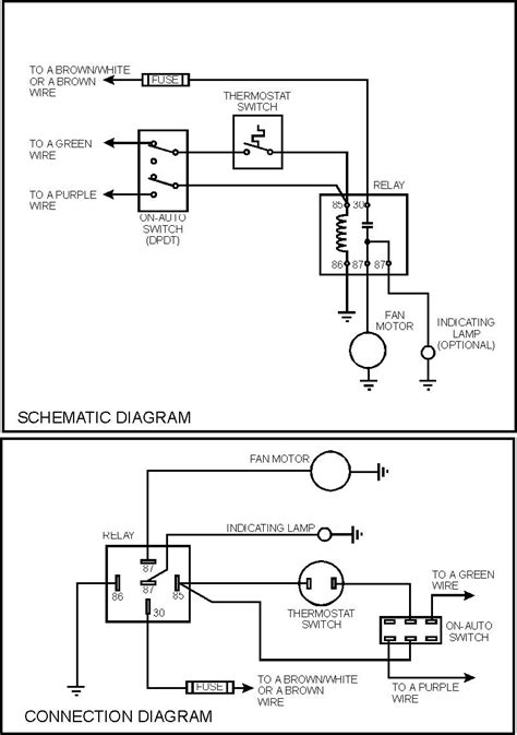 electric fans wiring diagram cadicians blog