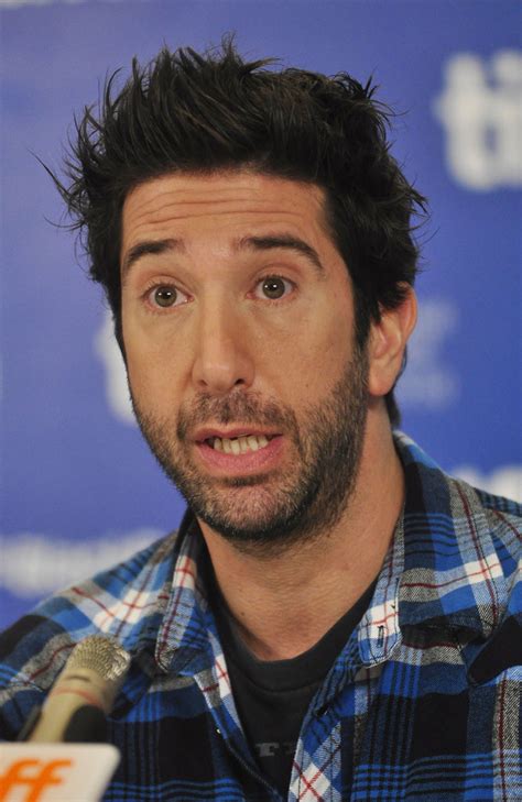david schwimmer in catherine keener at the trust press conference at the 35th toronto film