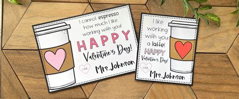 printable valentines  coworkers learning  mallory