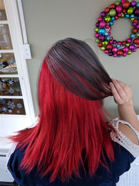 dye  hair  toned gray  red review  ion color