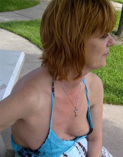 mature downblouse