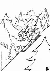 Montagne Coloriages sketch template